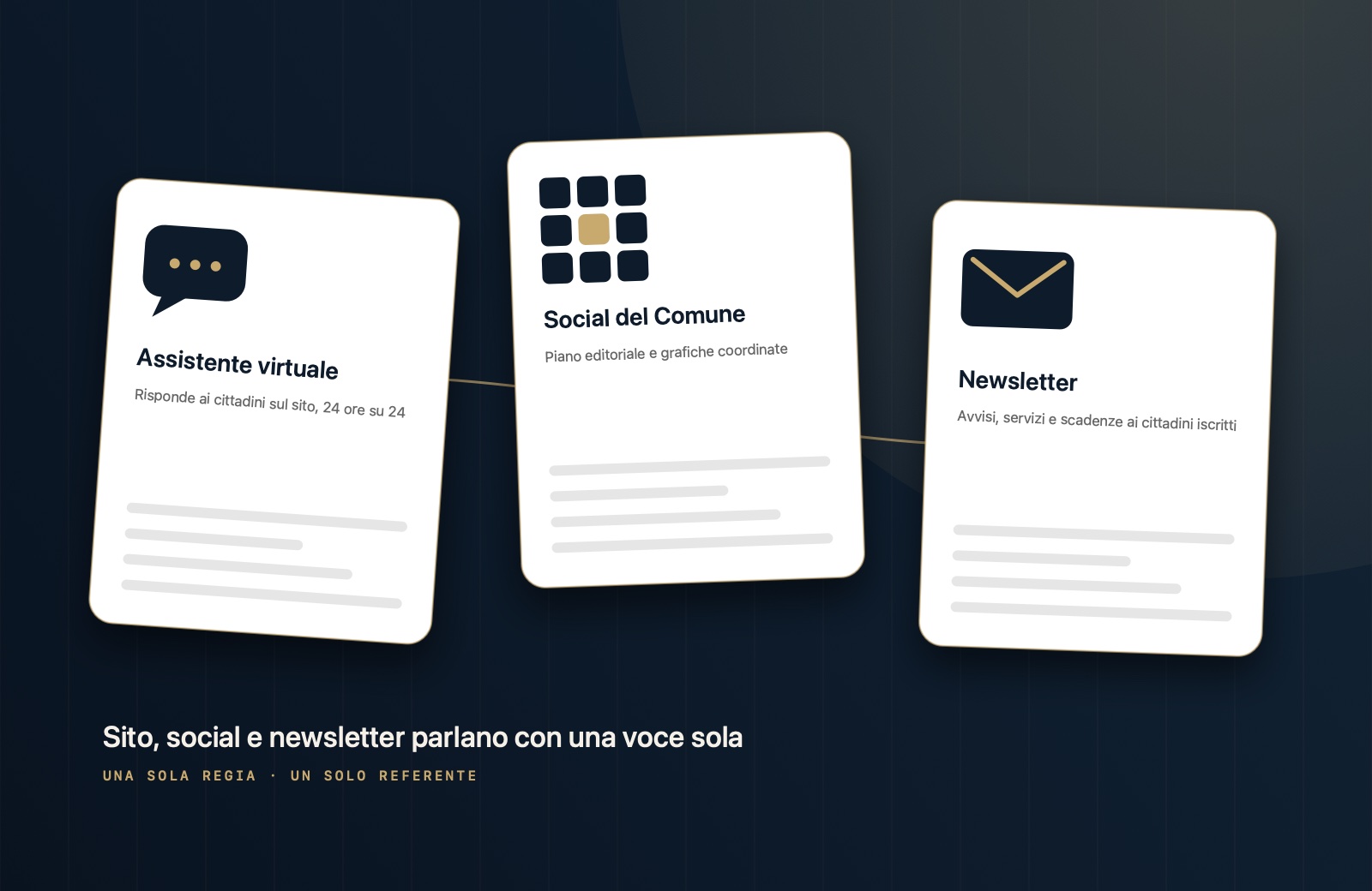 Comunicazione Digitale del Comune: assistente virtuale, social e newsletter coordinati da una sola regia